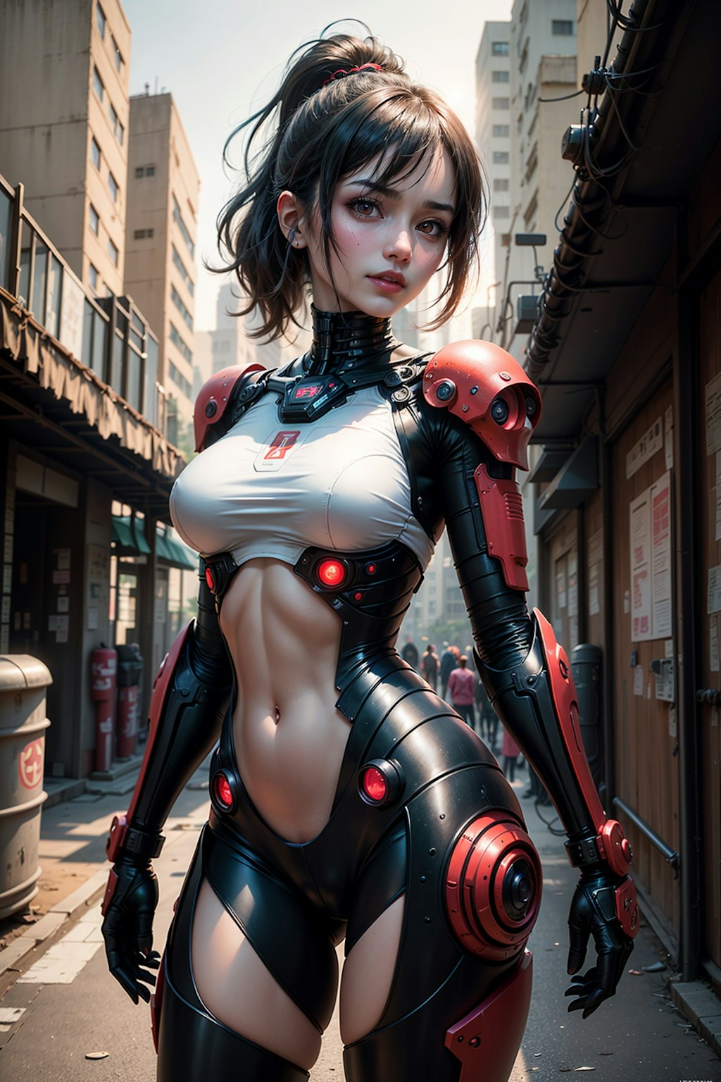 cyborg girl（差分）