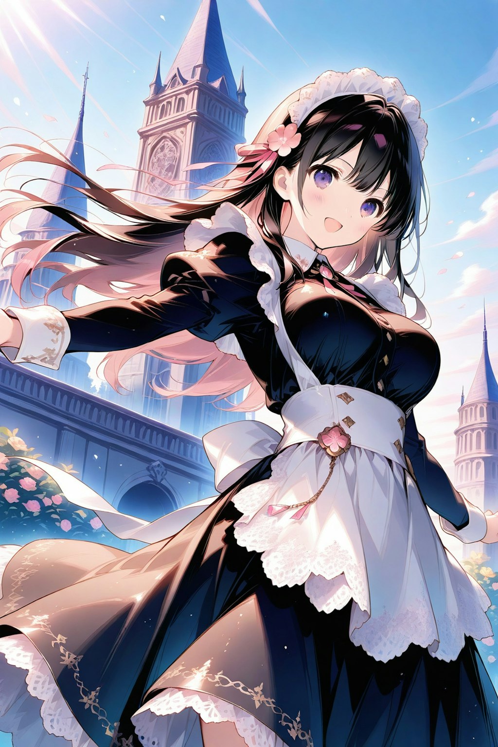 お城のメイド姫様