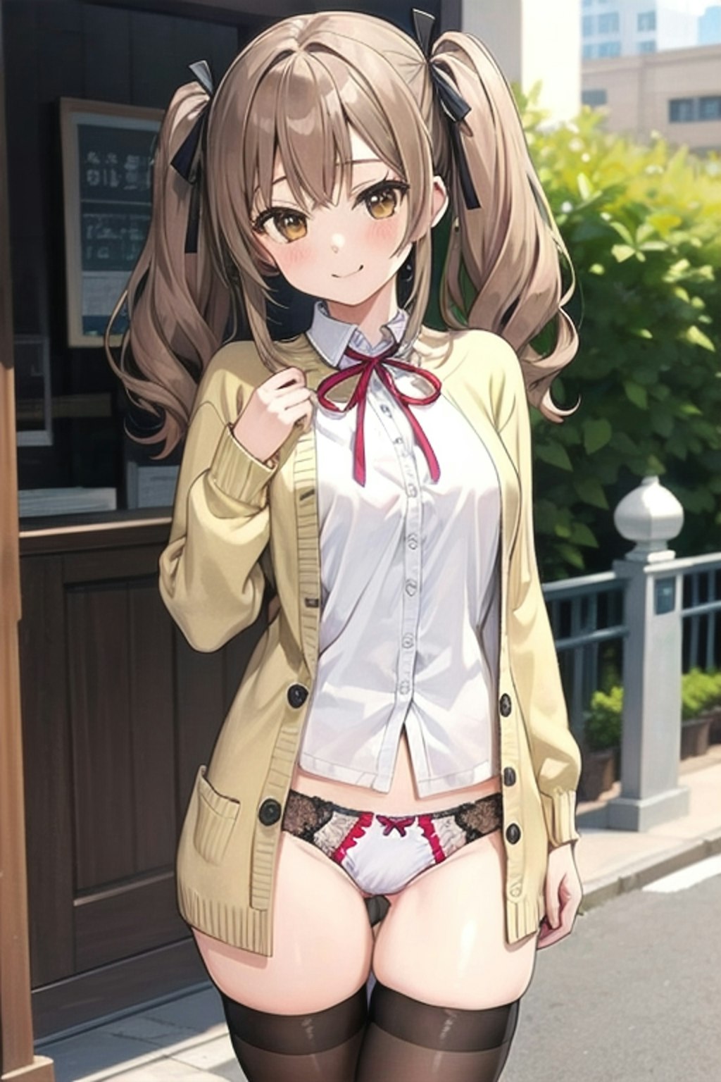 School twintails girl