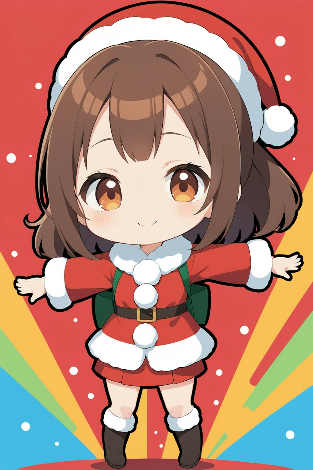 クリスマス🎄🎅🎁ポスターなおでこちゃん✨２