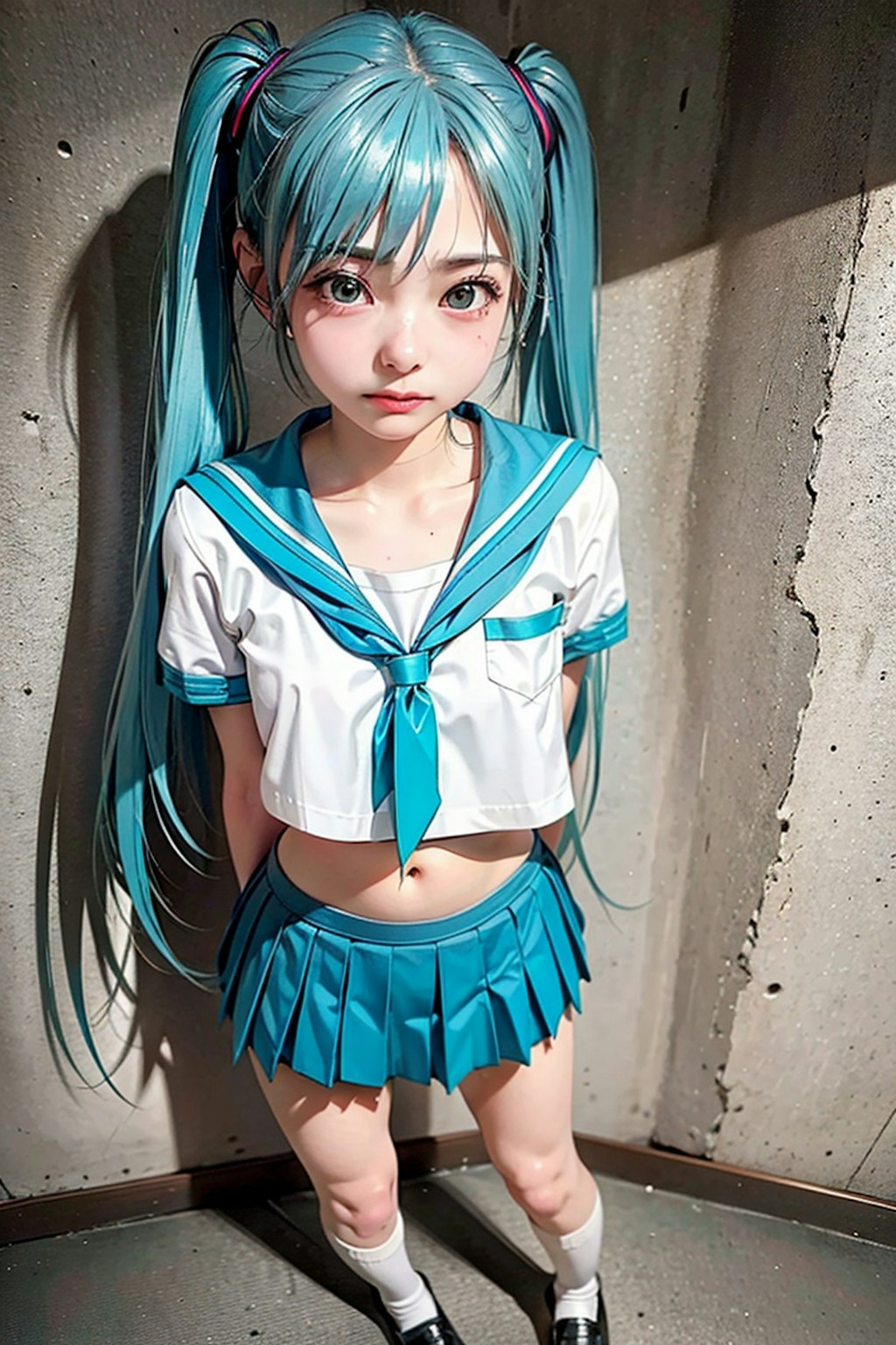 初音ミクです。006_セーラー服