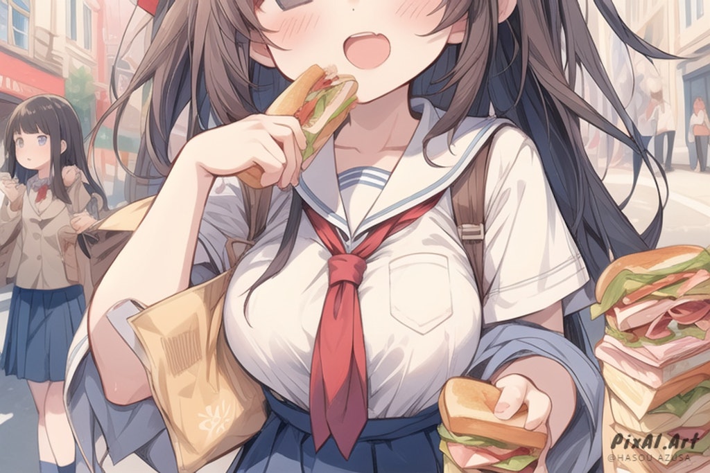 食べるー？まだいっぱいあるよー♪