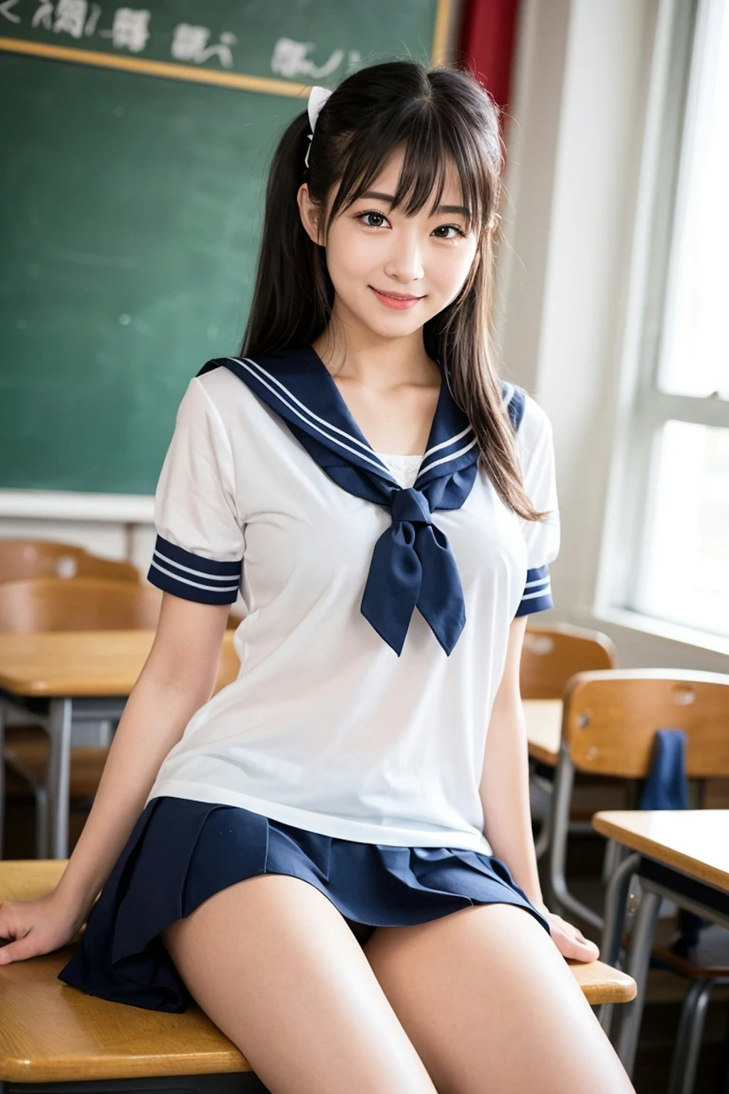 私のパンツ見たいの？