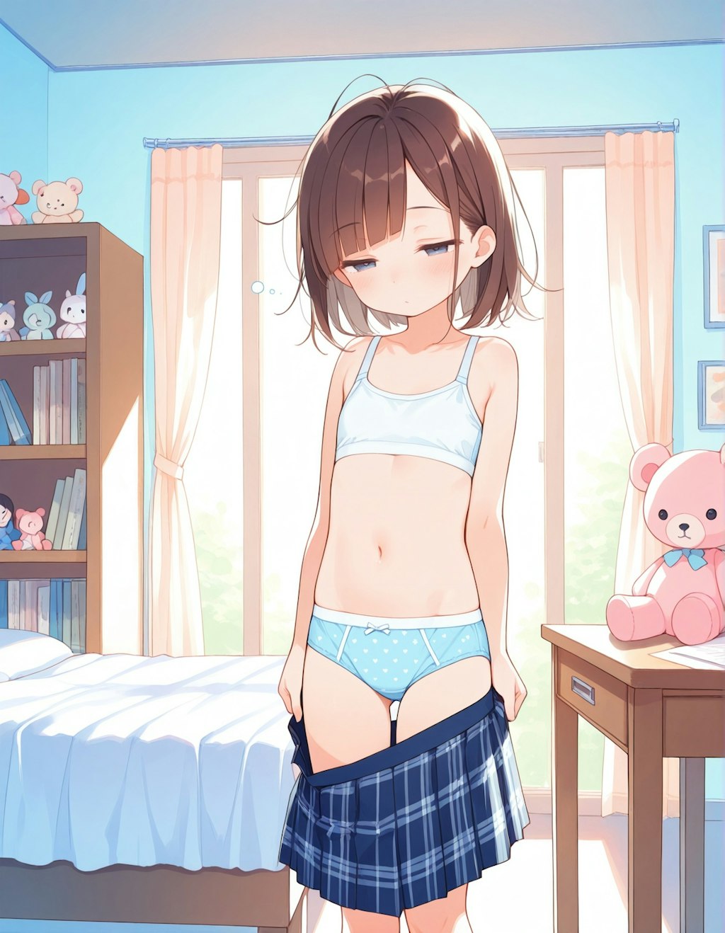寝起き１