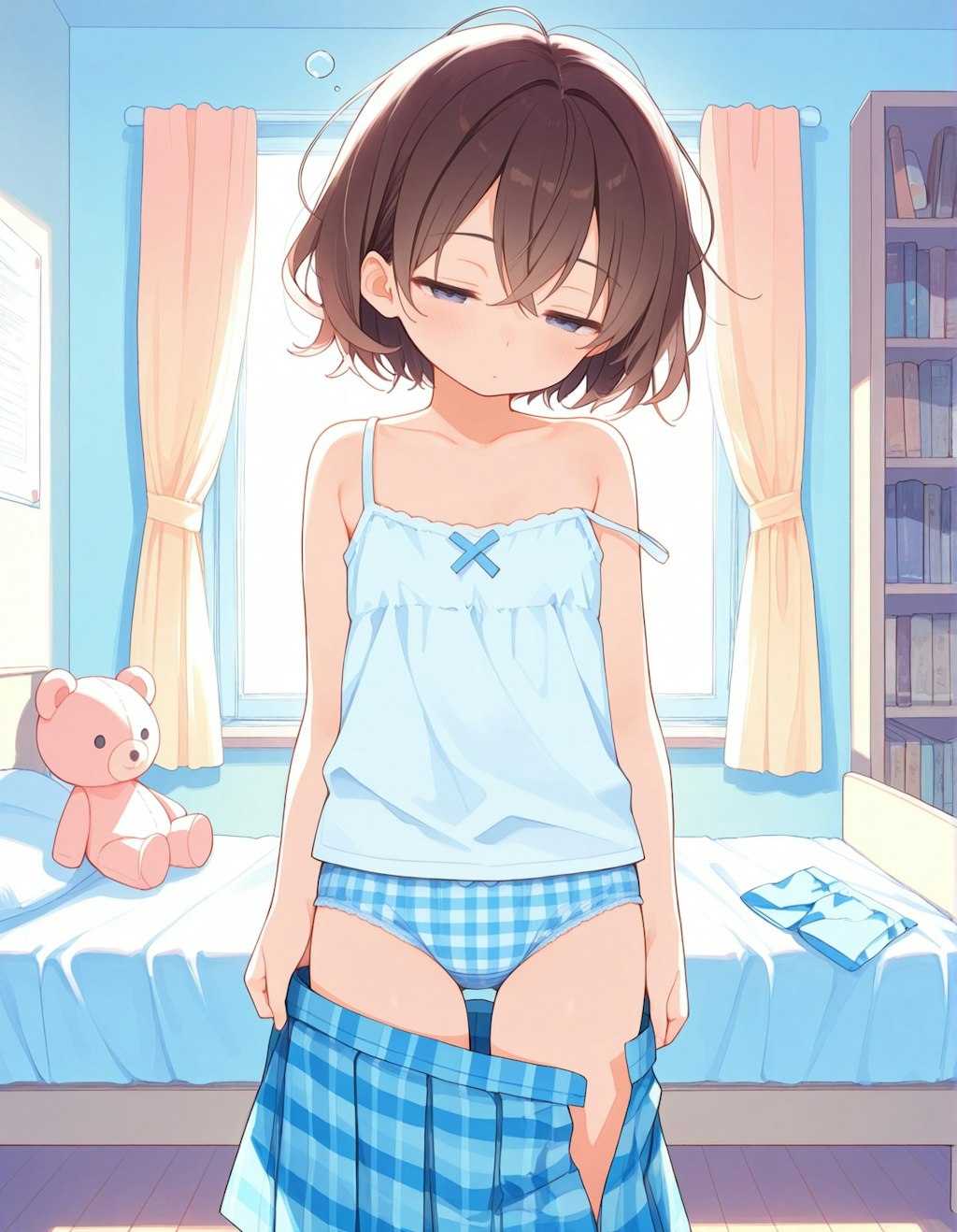 寝起き１