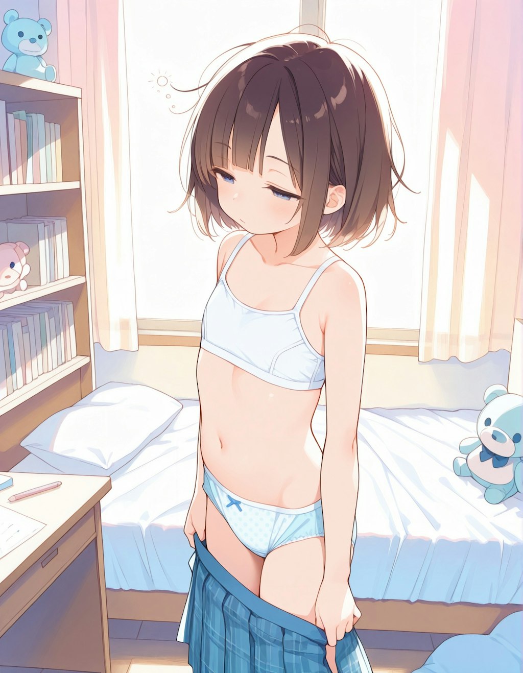寝起き１