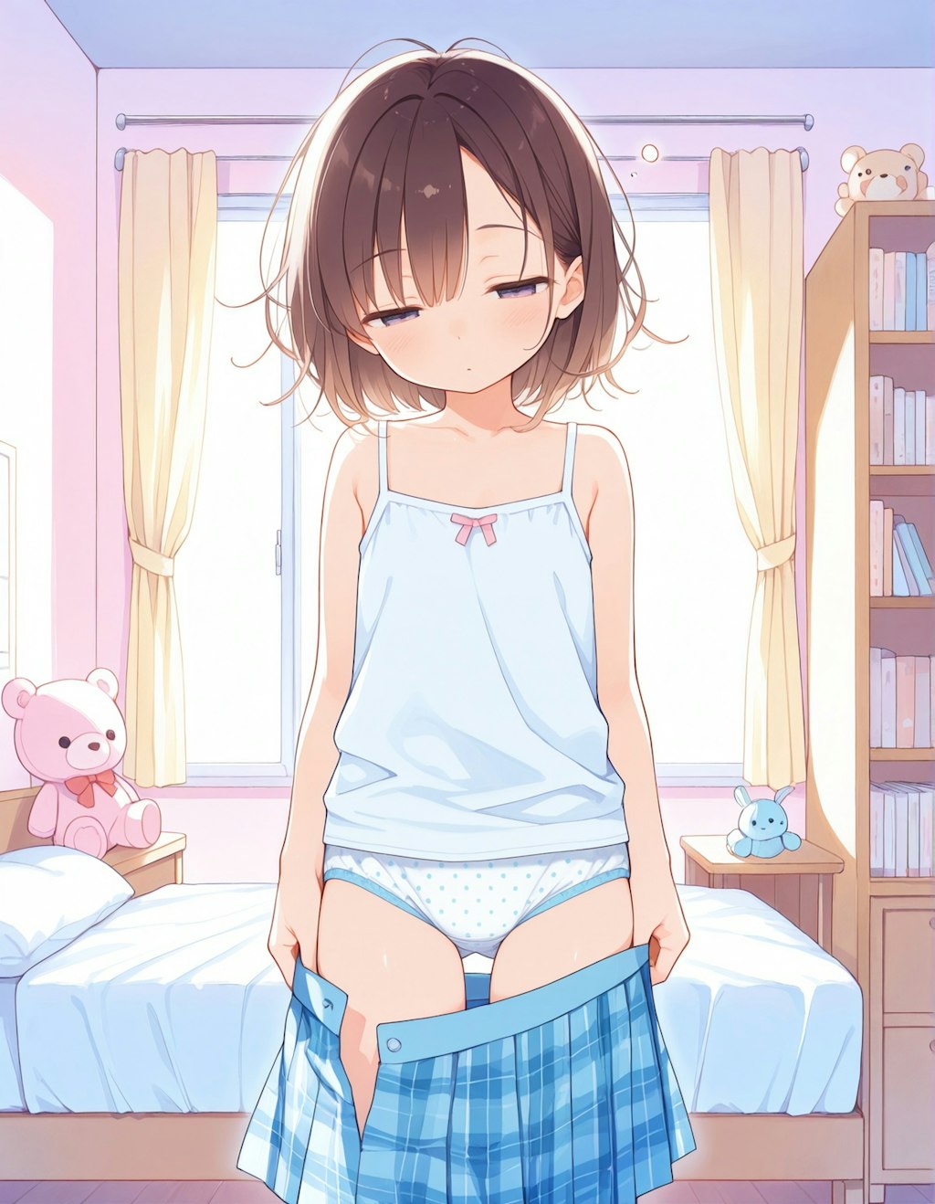寝起き１