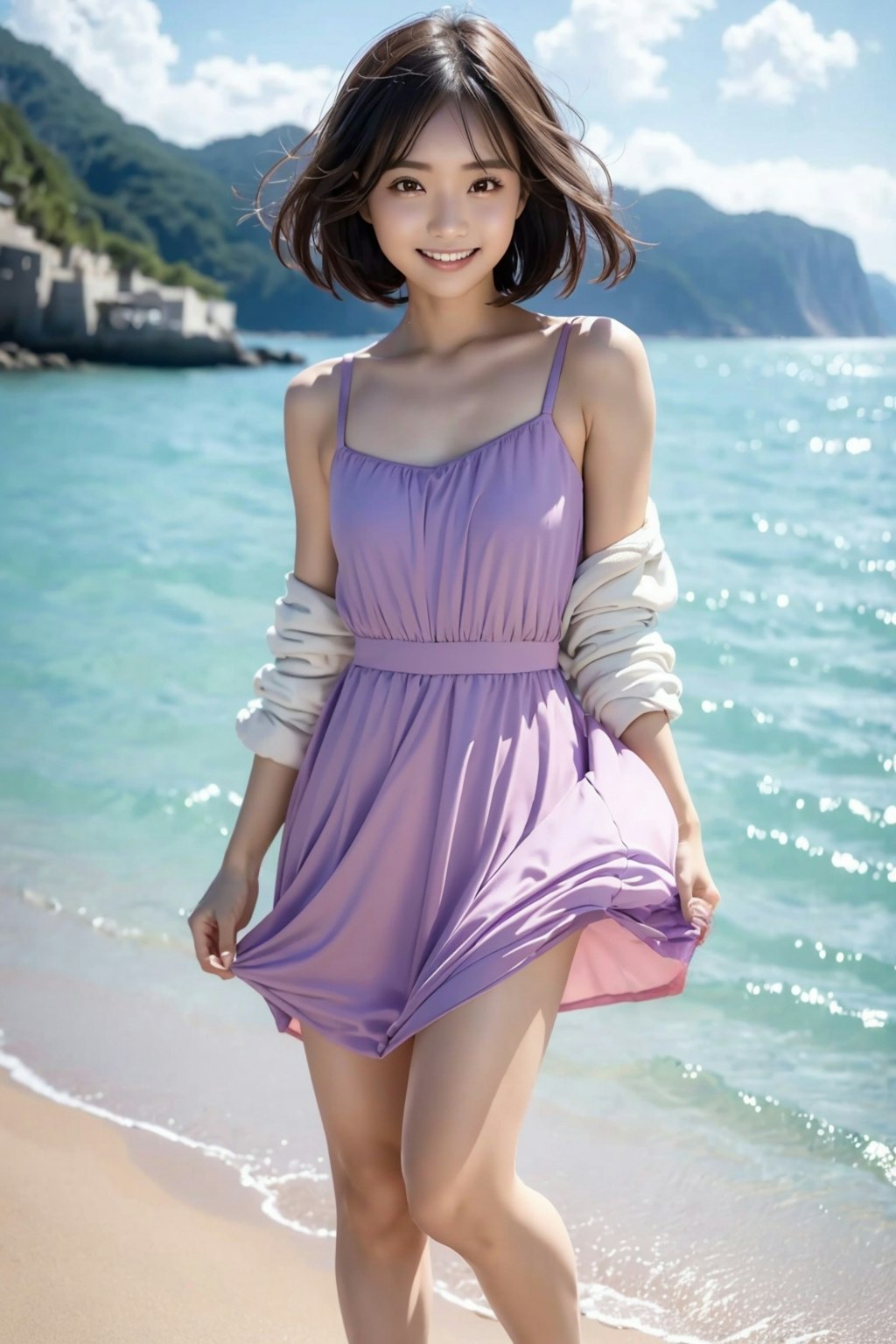 海辺の れなちゃん