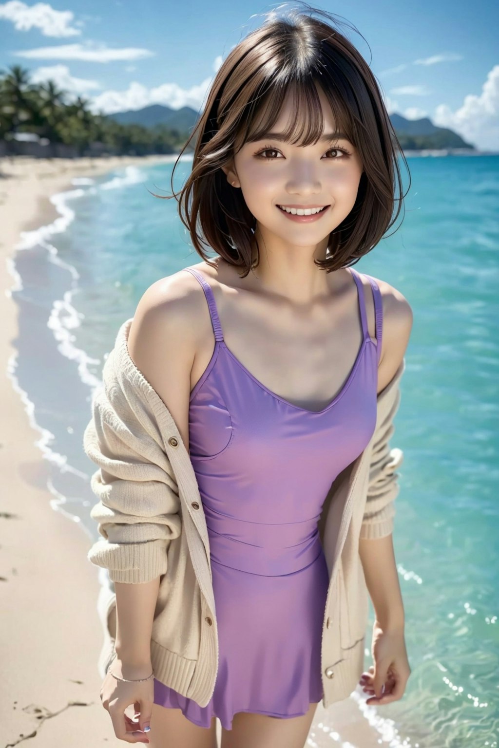 海辺の れなちゃん