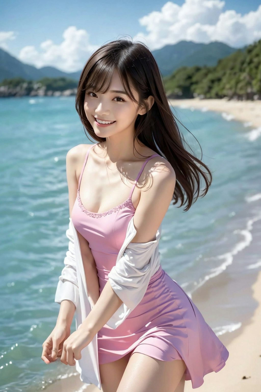海辺の れなちゃん