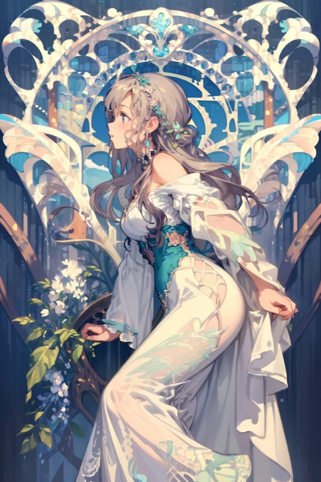 横顔