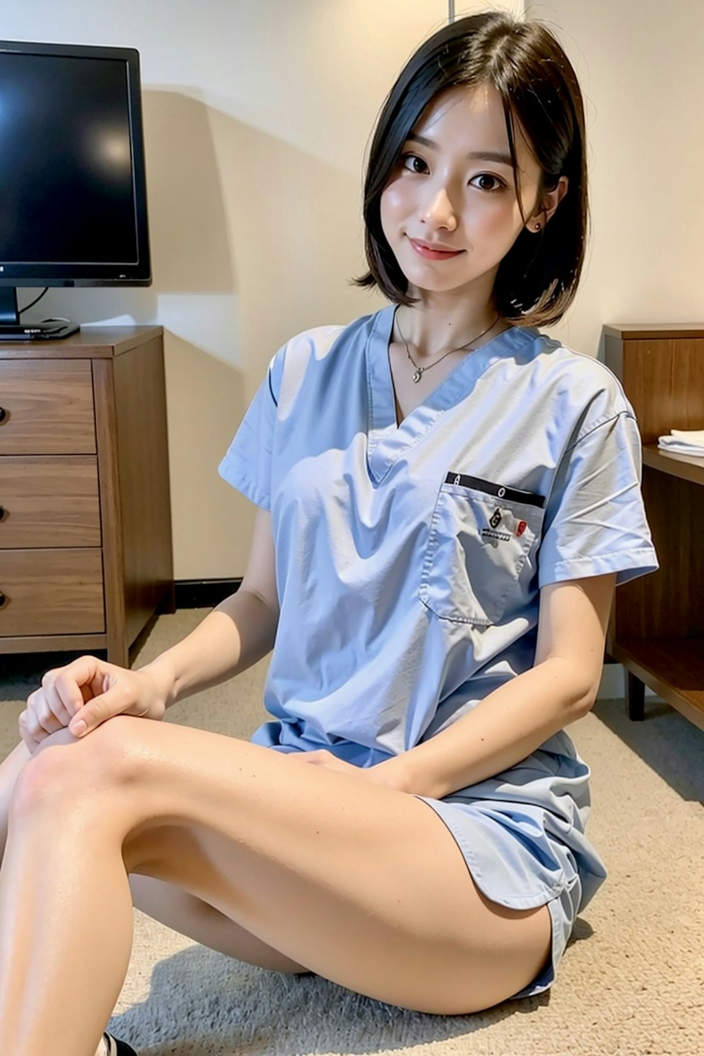 触診するよ