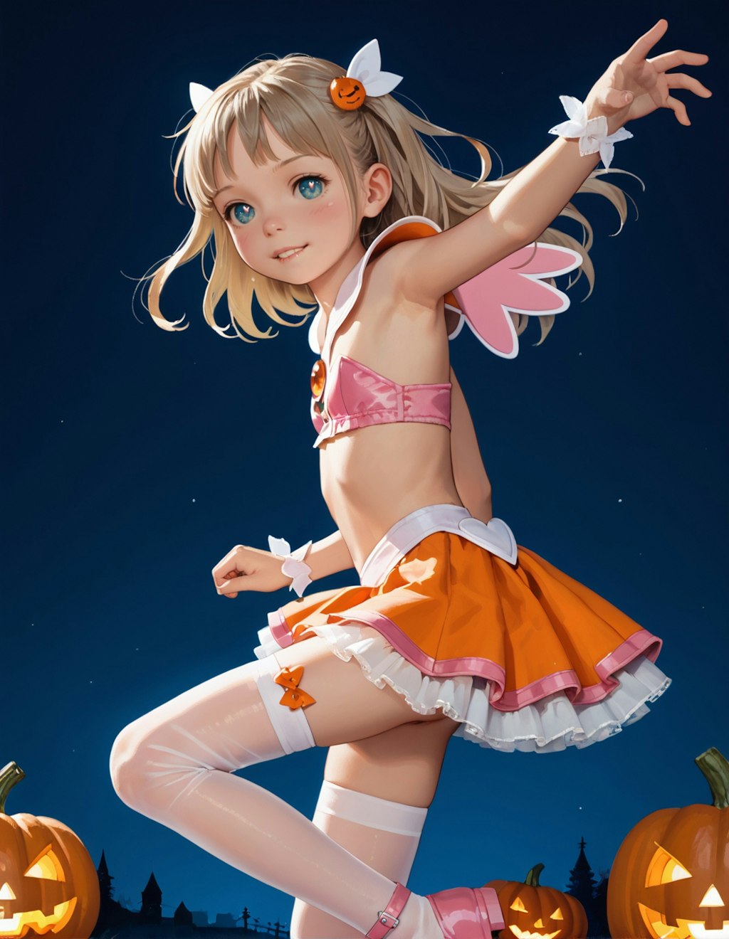 ハロウィン魔法少女