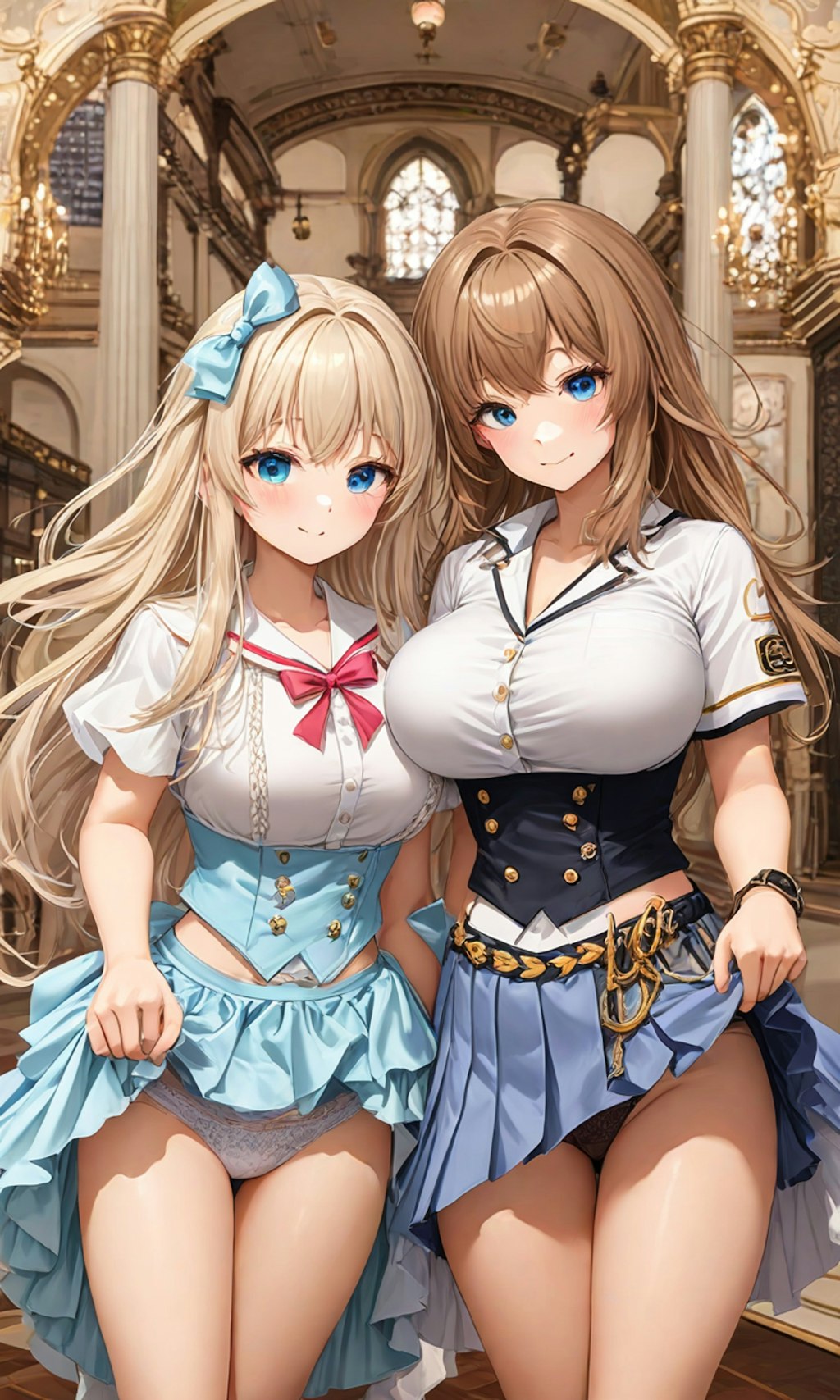 パンチラとセーラー服と女子高校生と