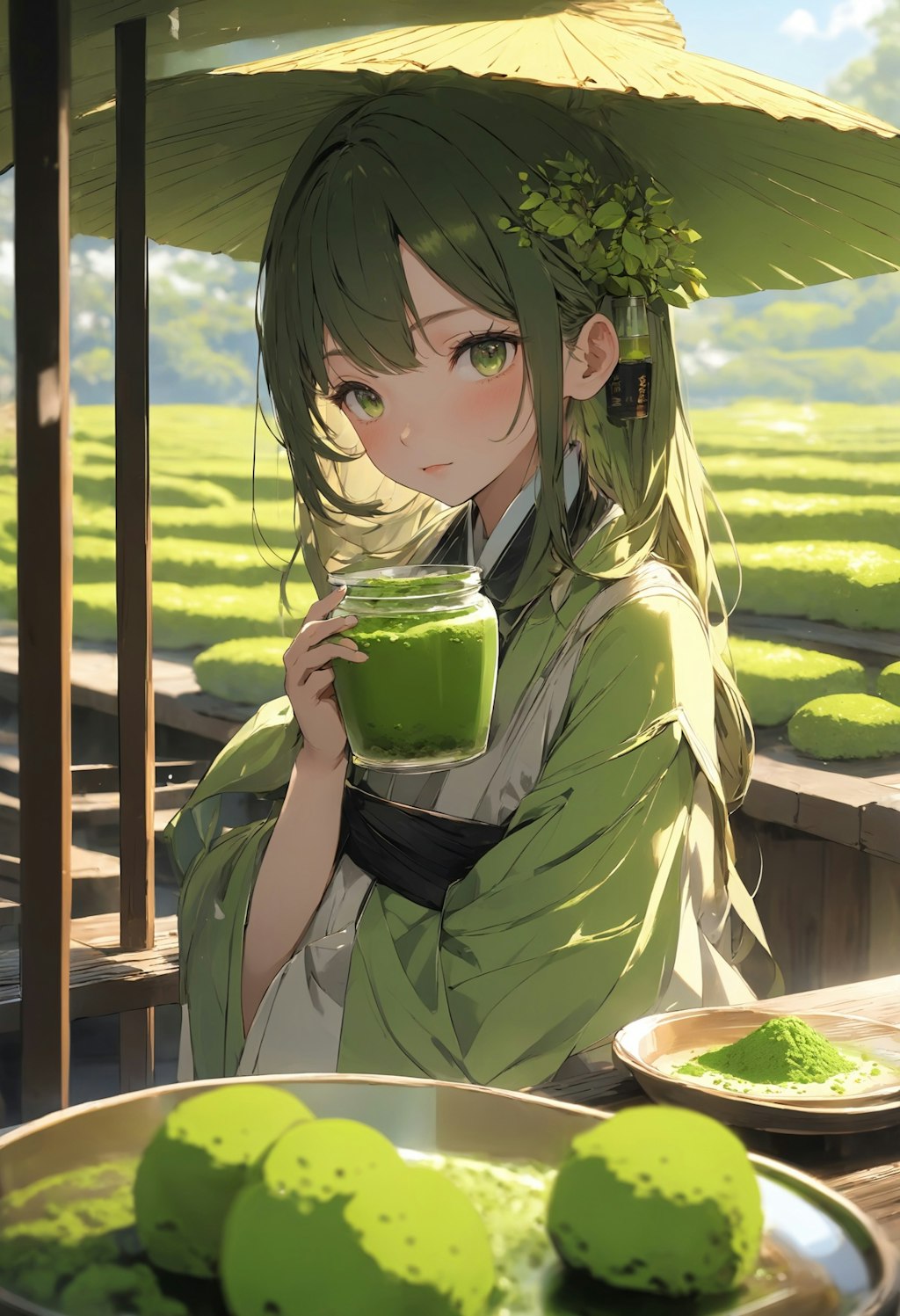 今日は何の日？　抹茶新茶の日