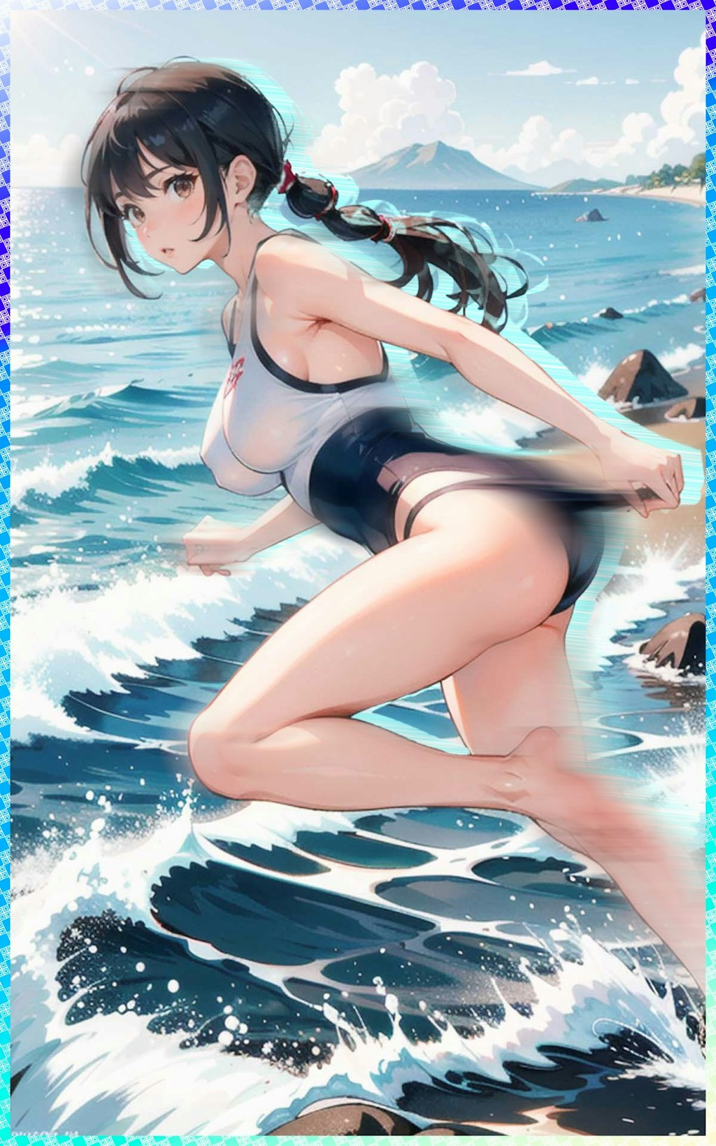 水着いろいろ　various swimsuits