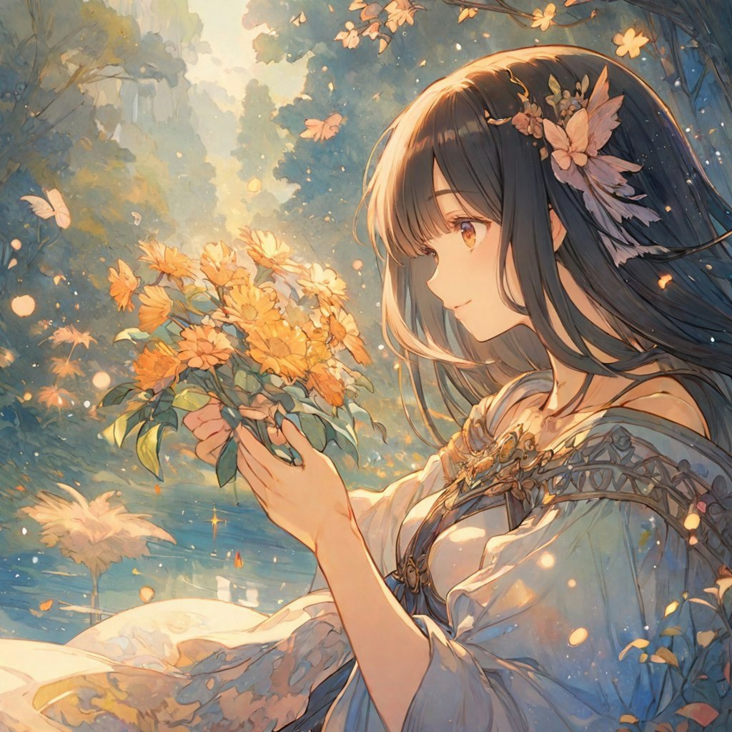 花と少女05