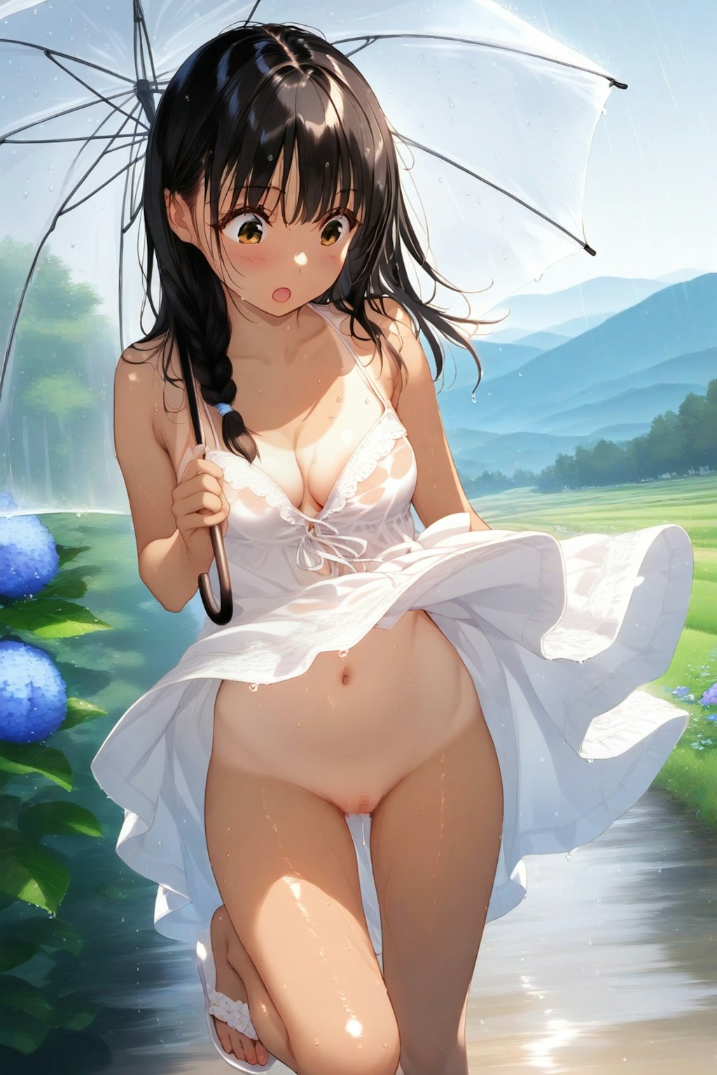 雨風の悪戯