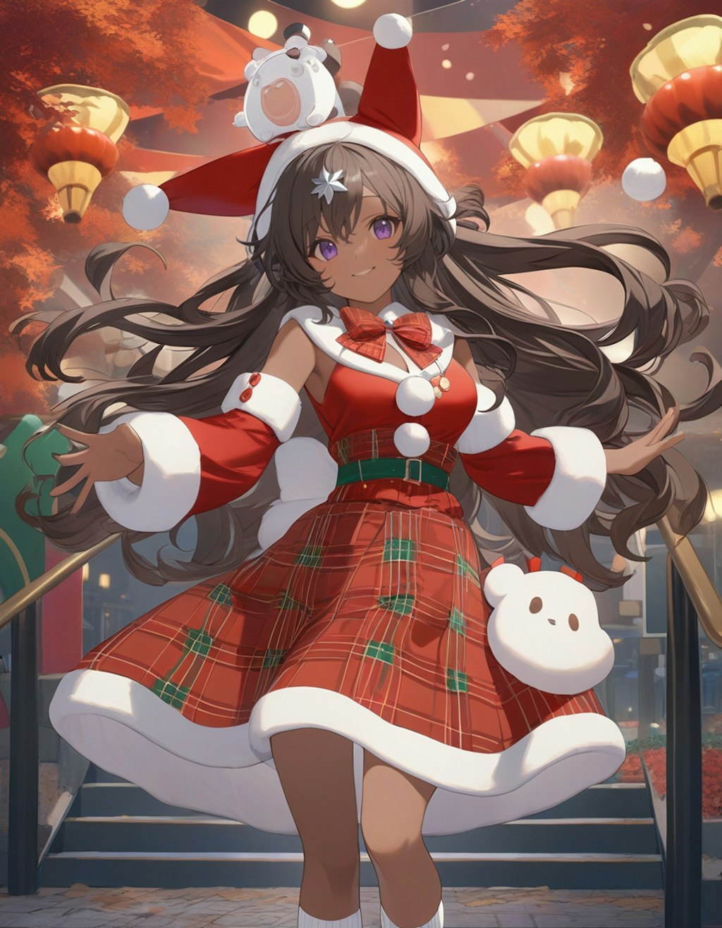 真冬のクリスマスは初めてなのよ💕