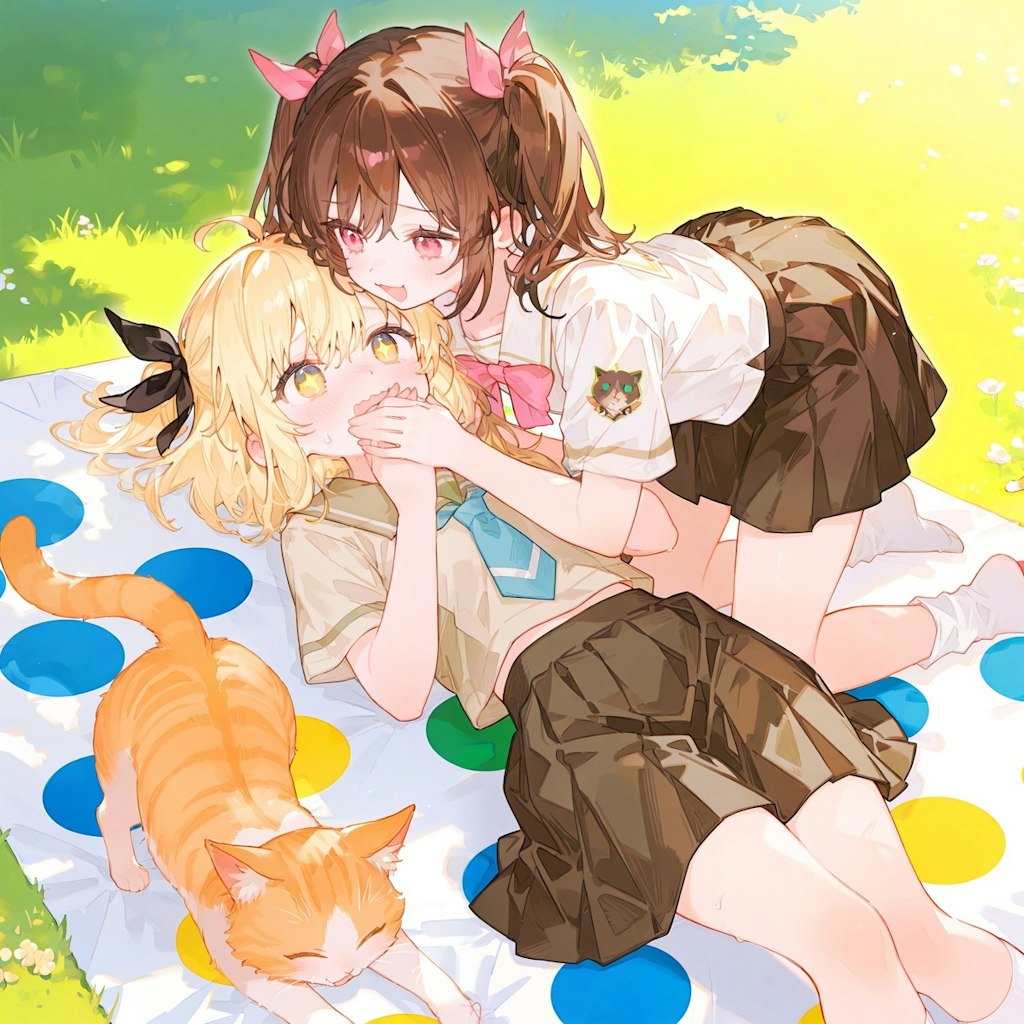 謎のツイスター少女