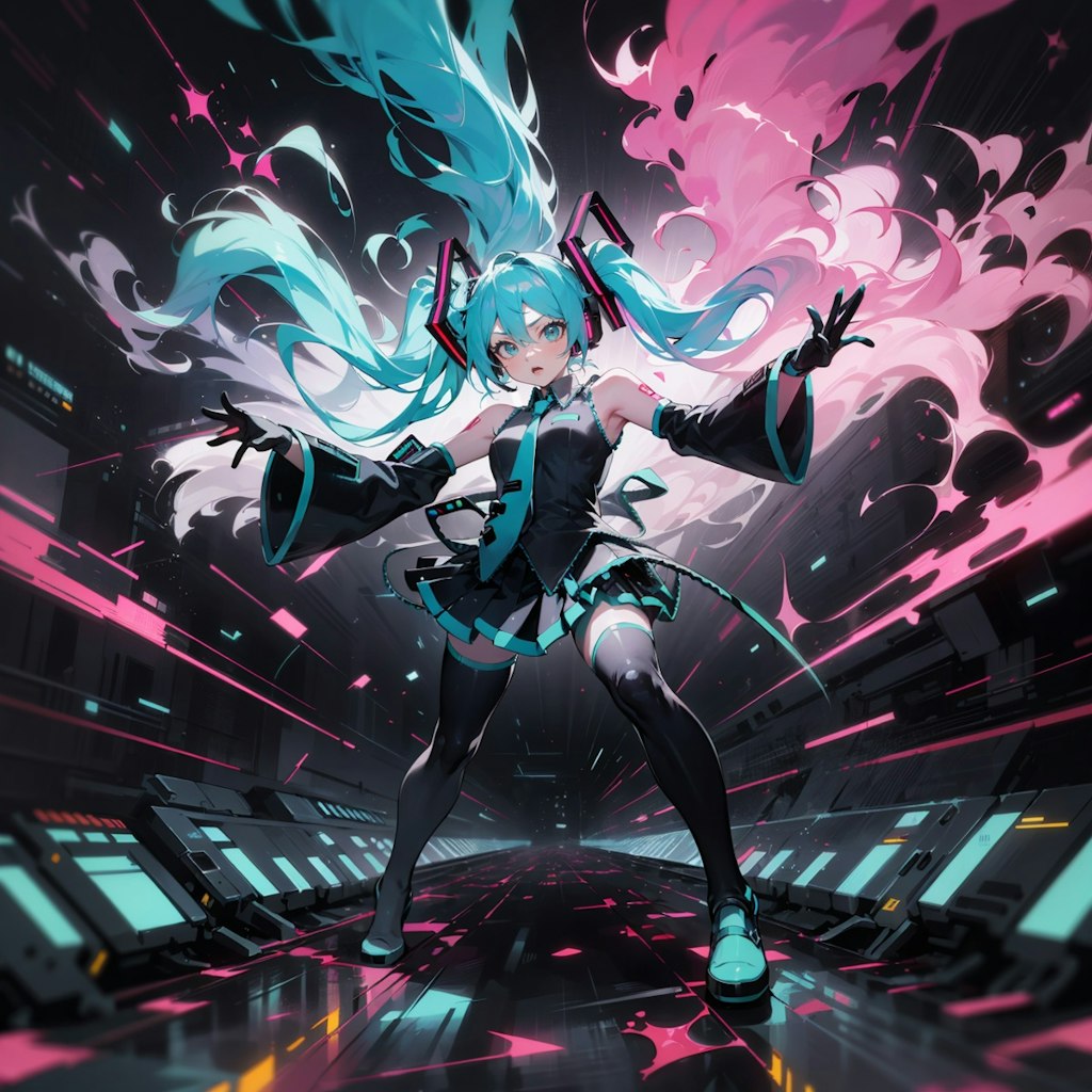 サイバーパンク　miku