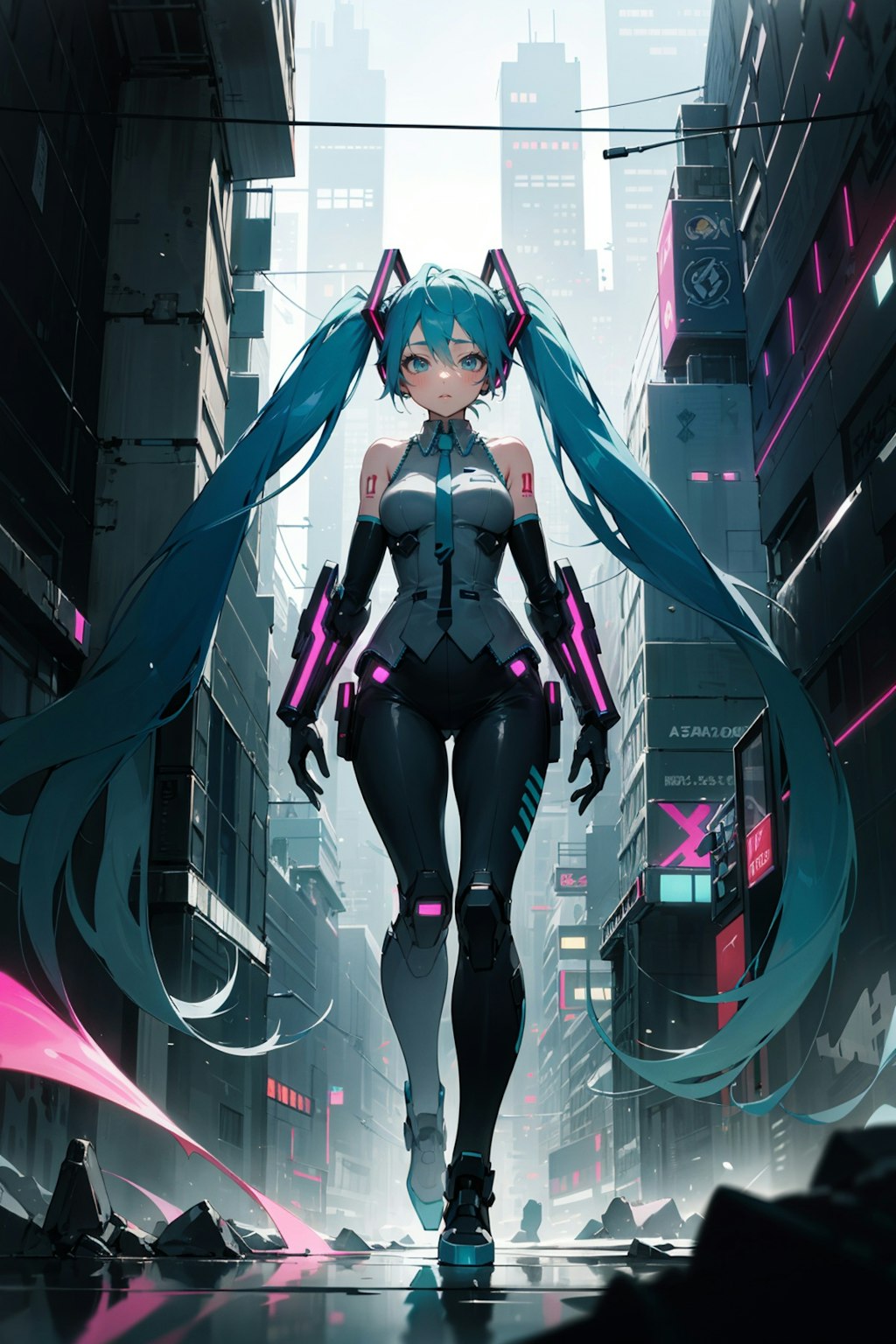 サイバーパンク　miku