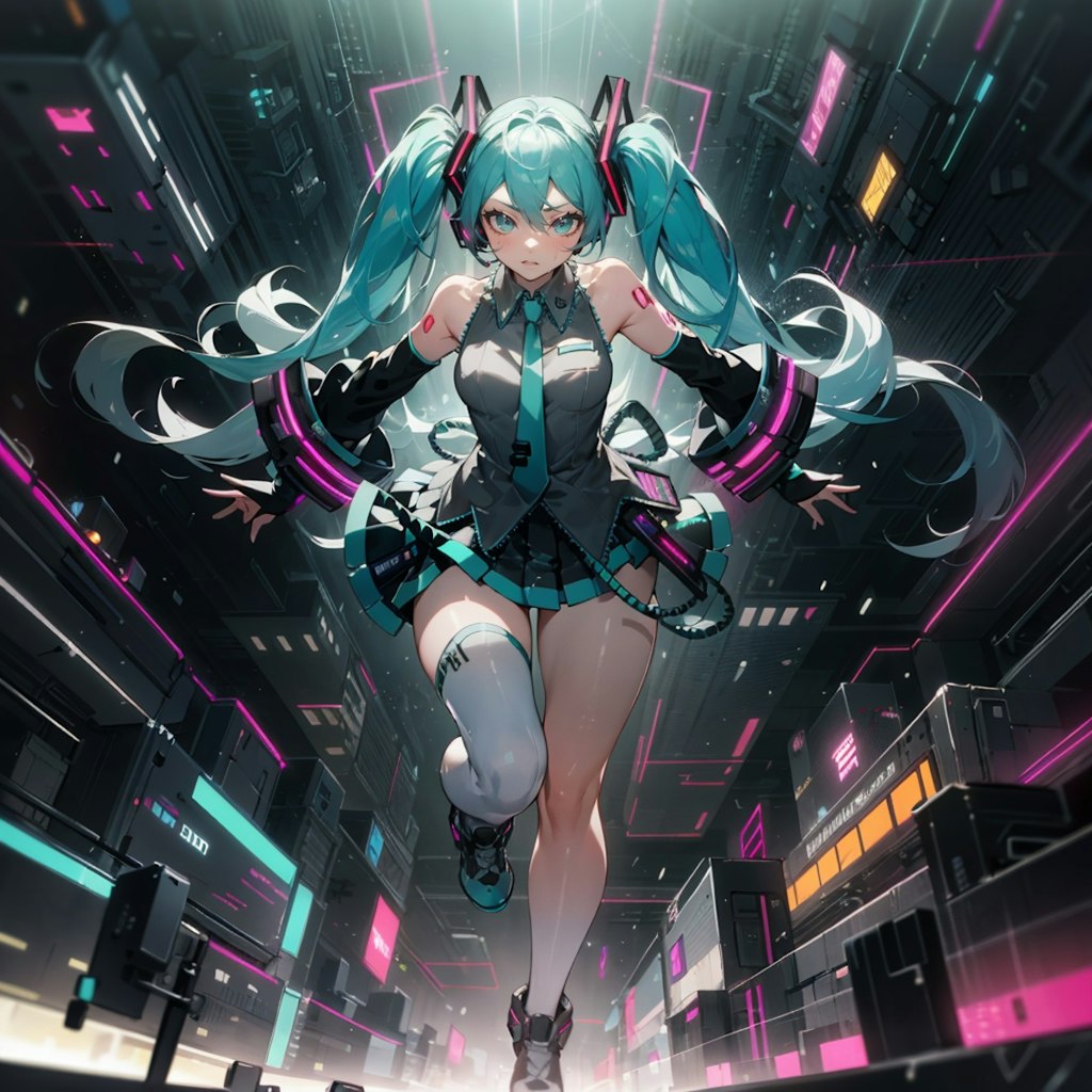 サイバーパンク　miku