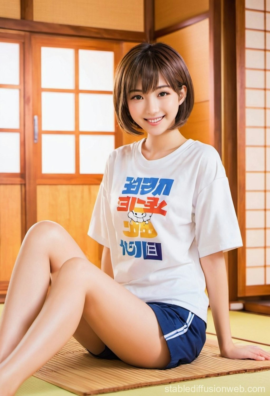 Tシャツ少女特集