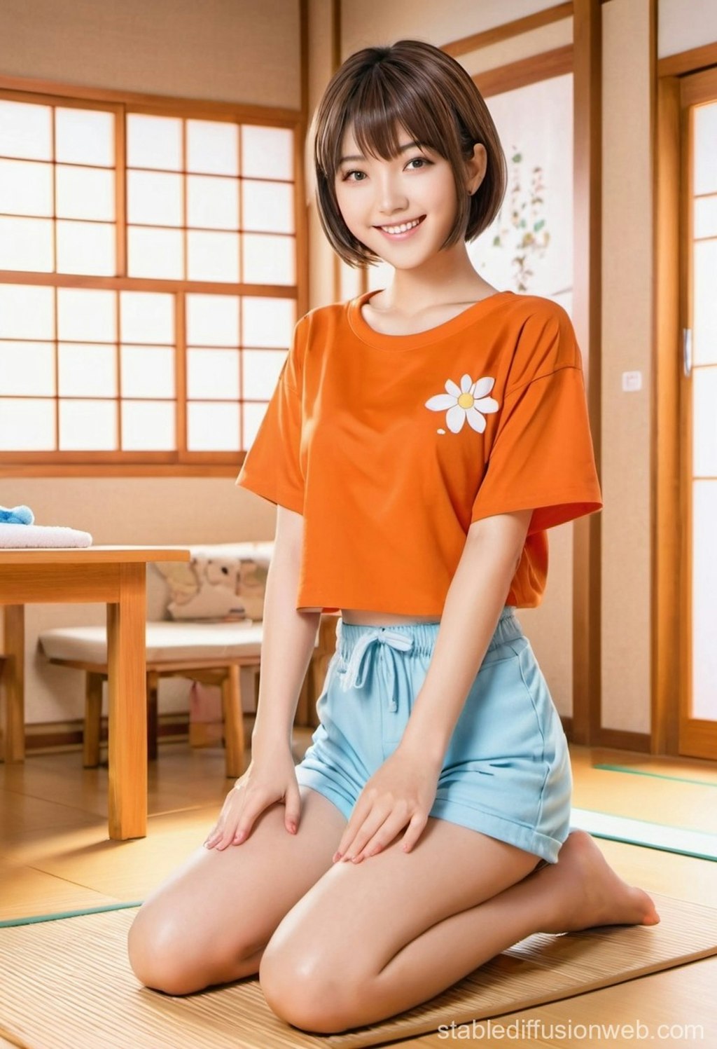 Tシャツ少女特集