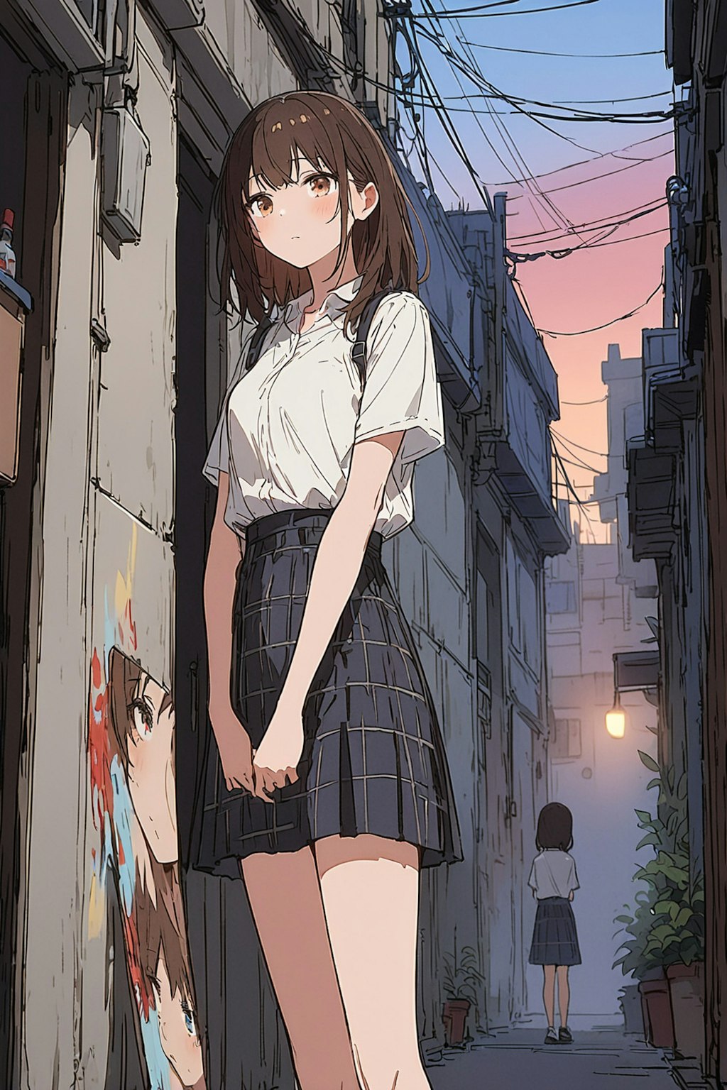 路地裏の少女⑰