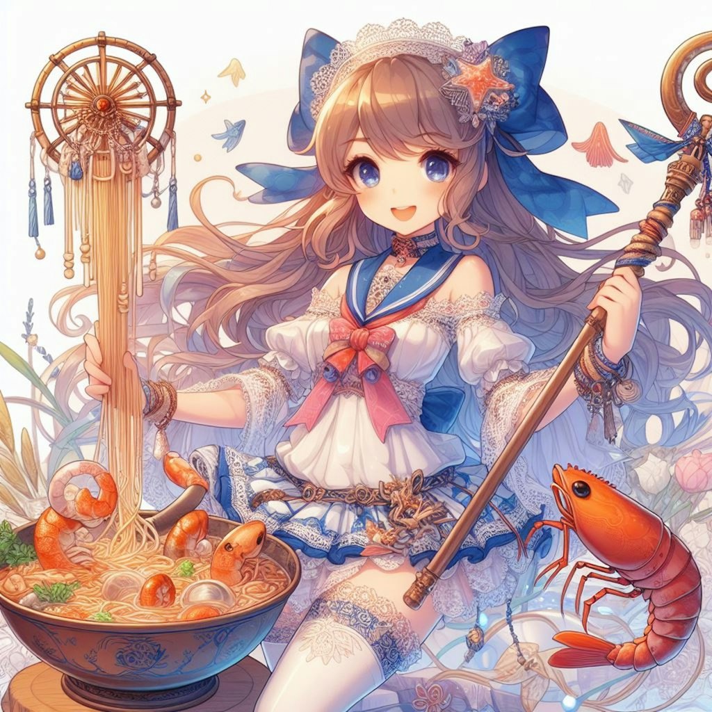 魔法少女seafood noodle