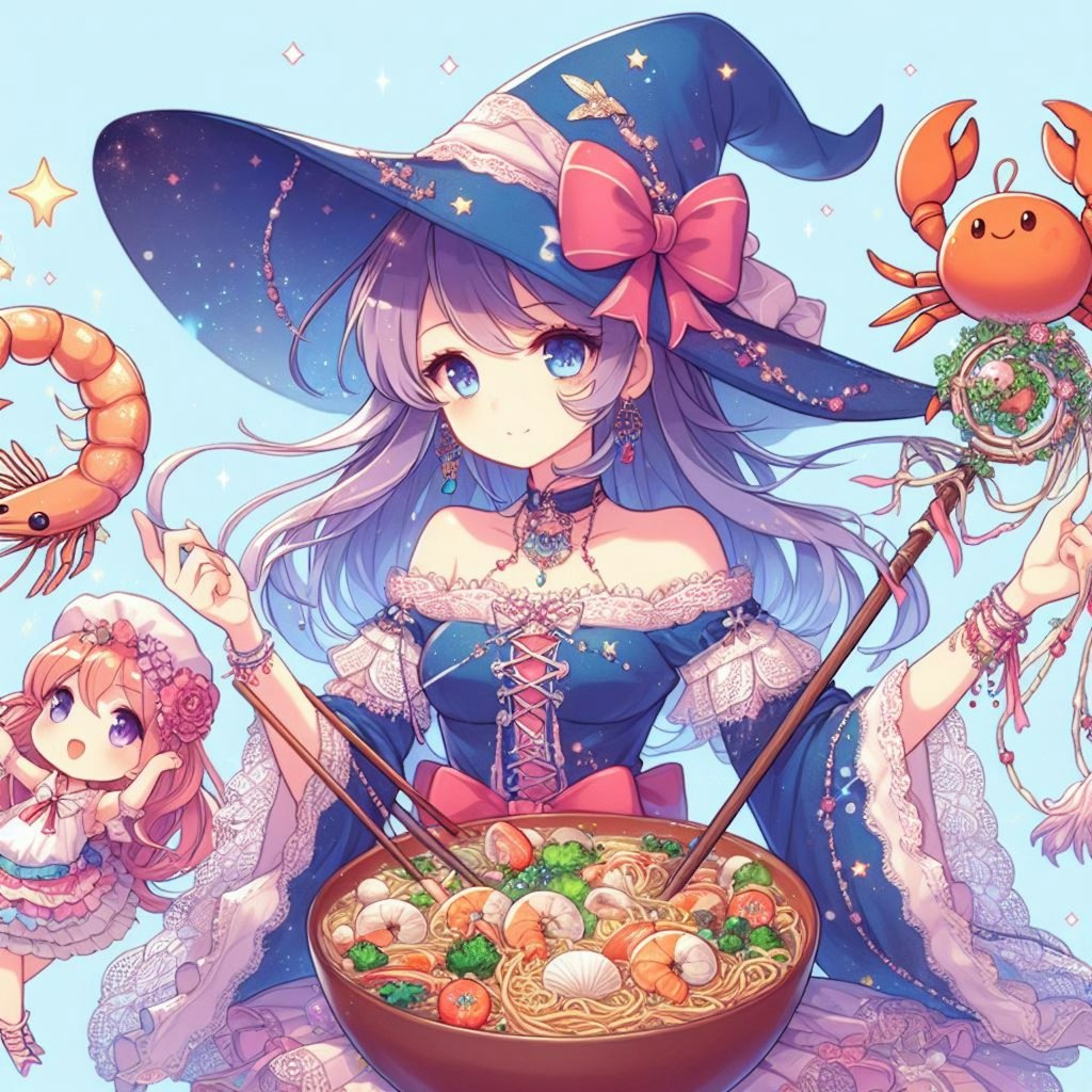魔法少女seafood noodle
