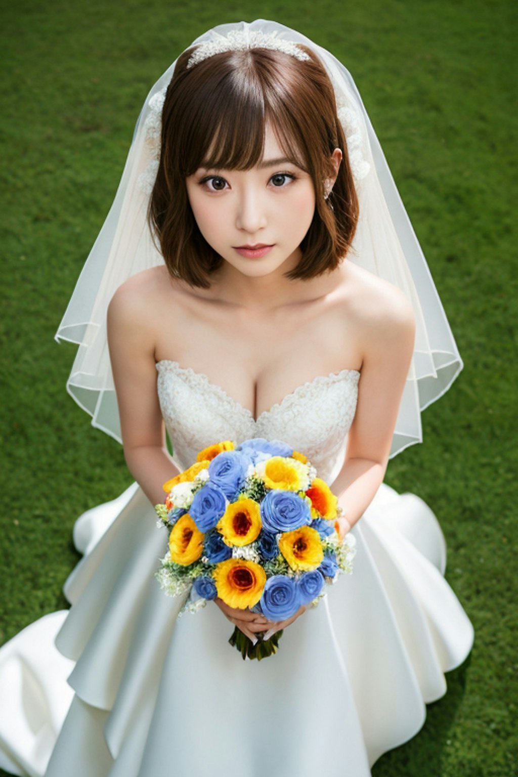 結婚式の花嫁さん