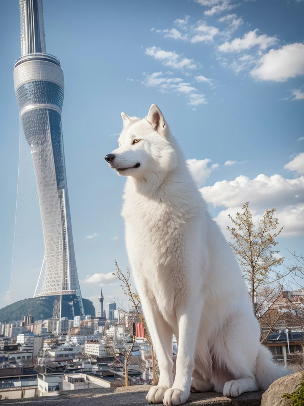 ３９日目ウルフ、スカイツリー