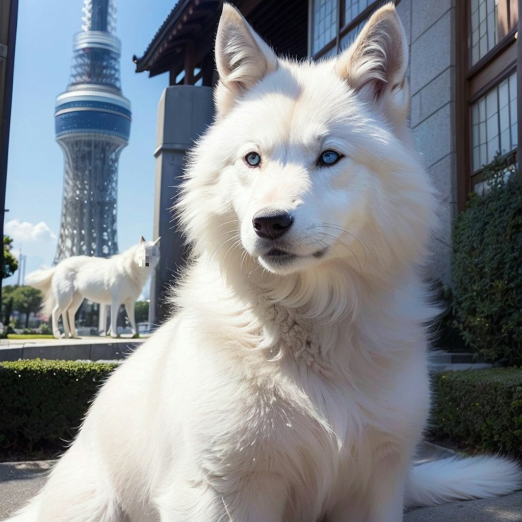 ３９日目ウルフ、スカイツリー