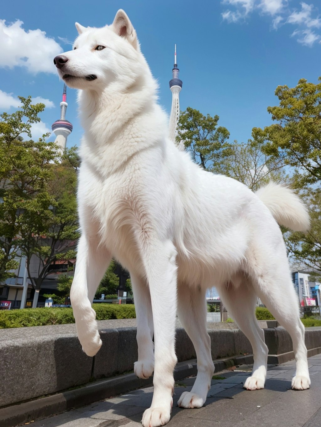 ３９日目ウルフ、スカイツリー