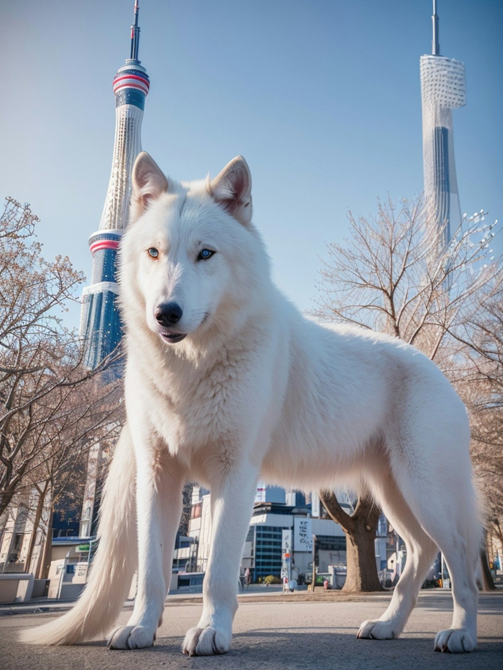 ３９日目ウルフ、スカイツリー