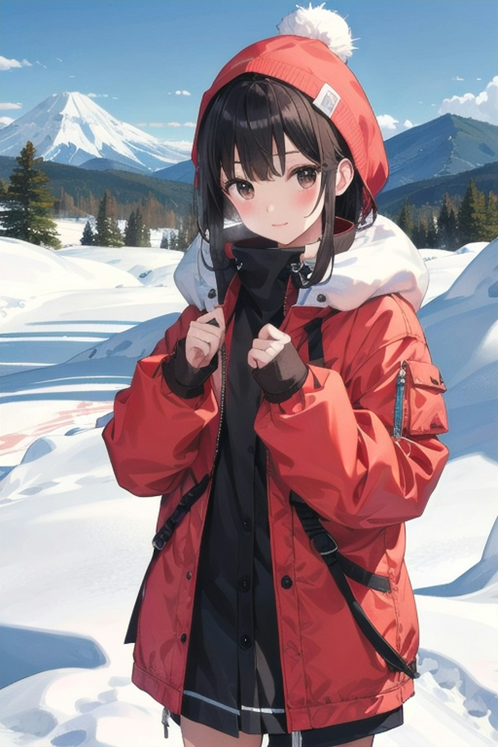 冬服（雪山）