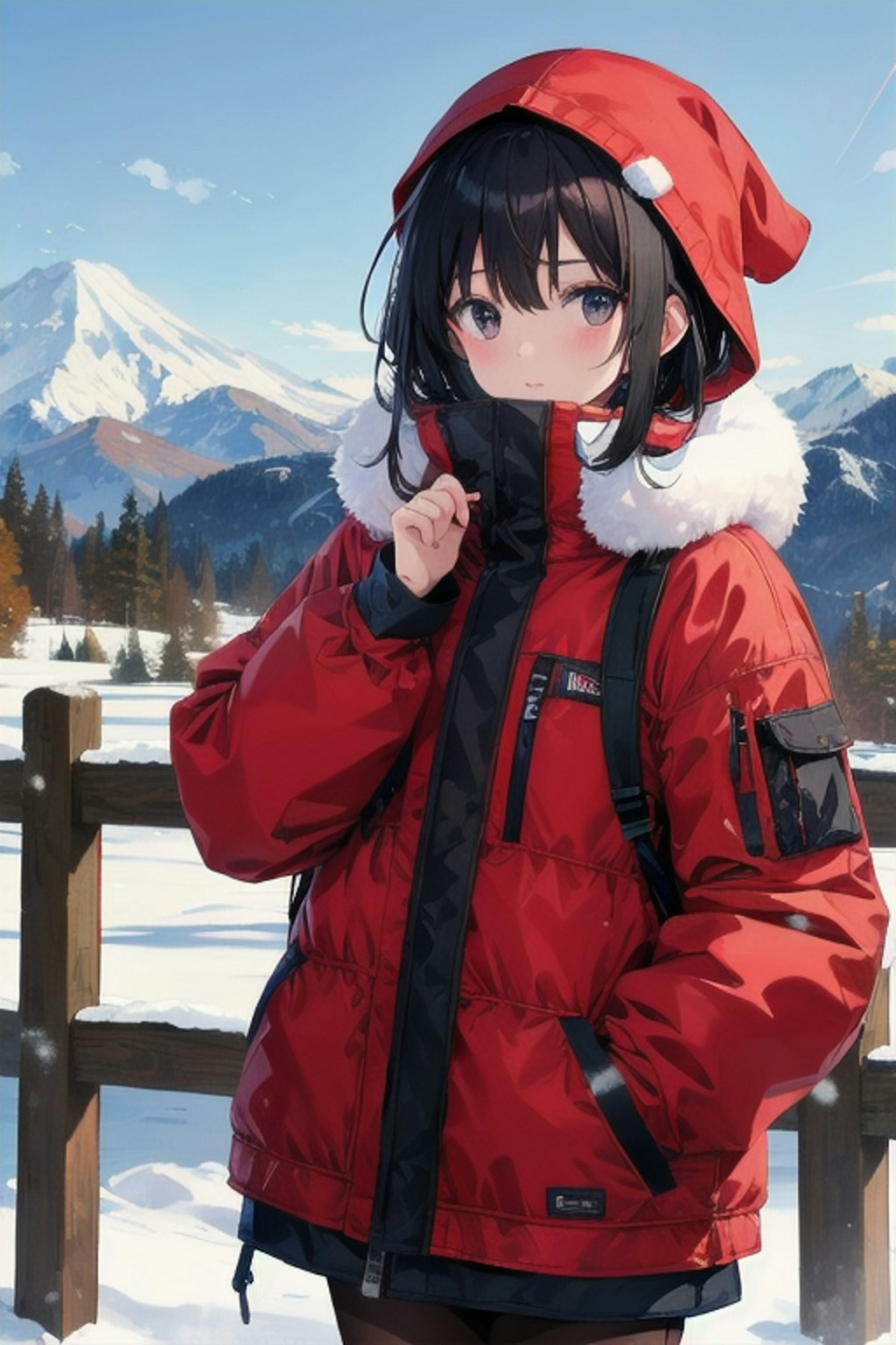 冬服（雪山）