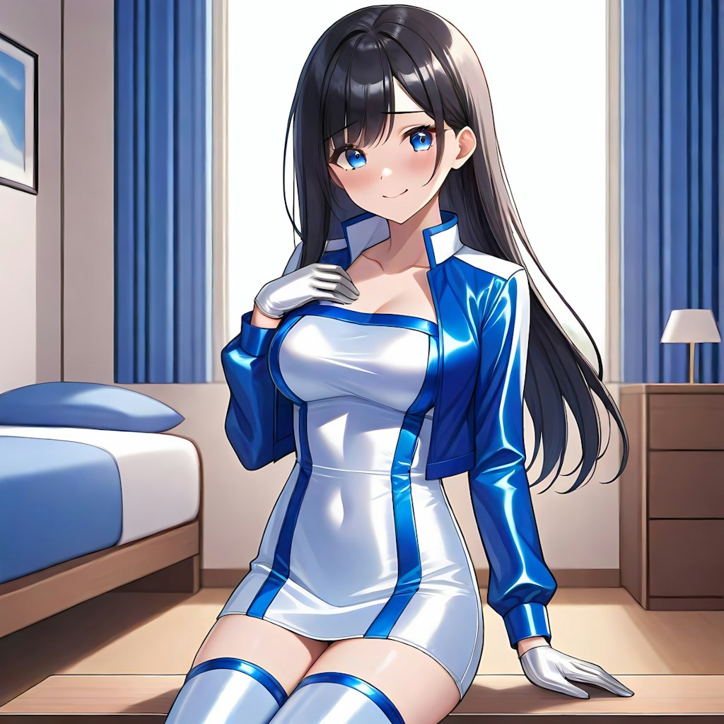 サテンレースクイーン