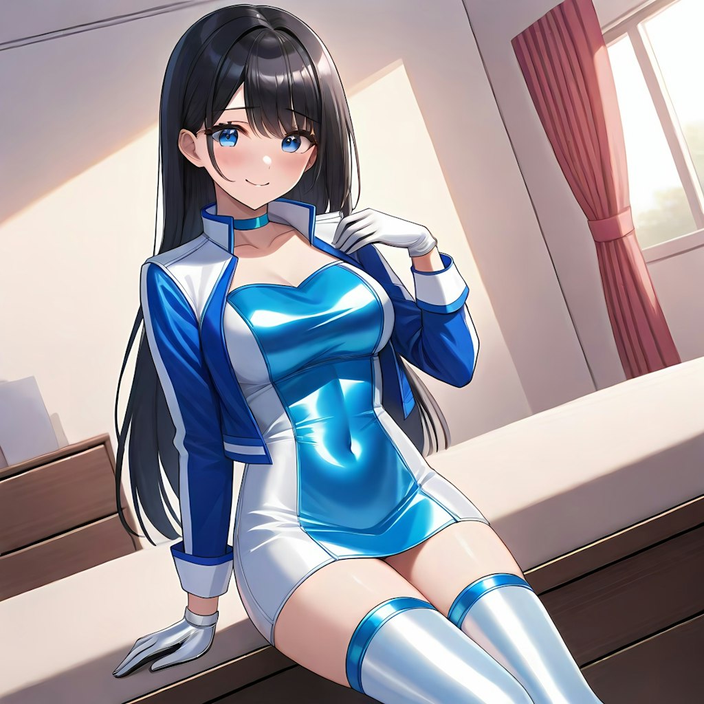 サテンレースクイーン