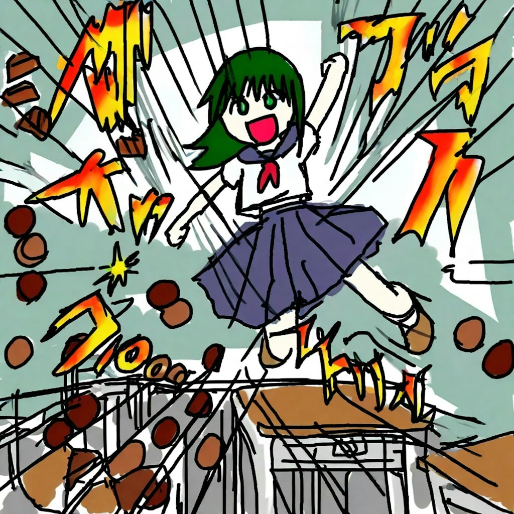 ドラゴンバスターちゃんのバレンタイン２０２５（チョコ乱れ打ち編）