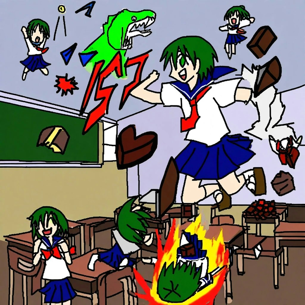 ドラゴンバスターちゃんのバレンタイン２０２５（チョコ乱れ打ち編）