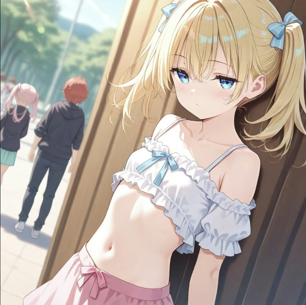 金髪ツインテール☆
