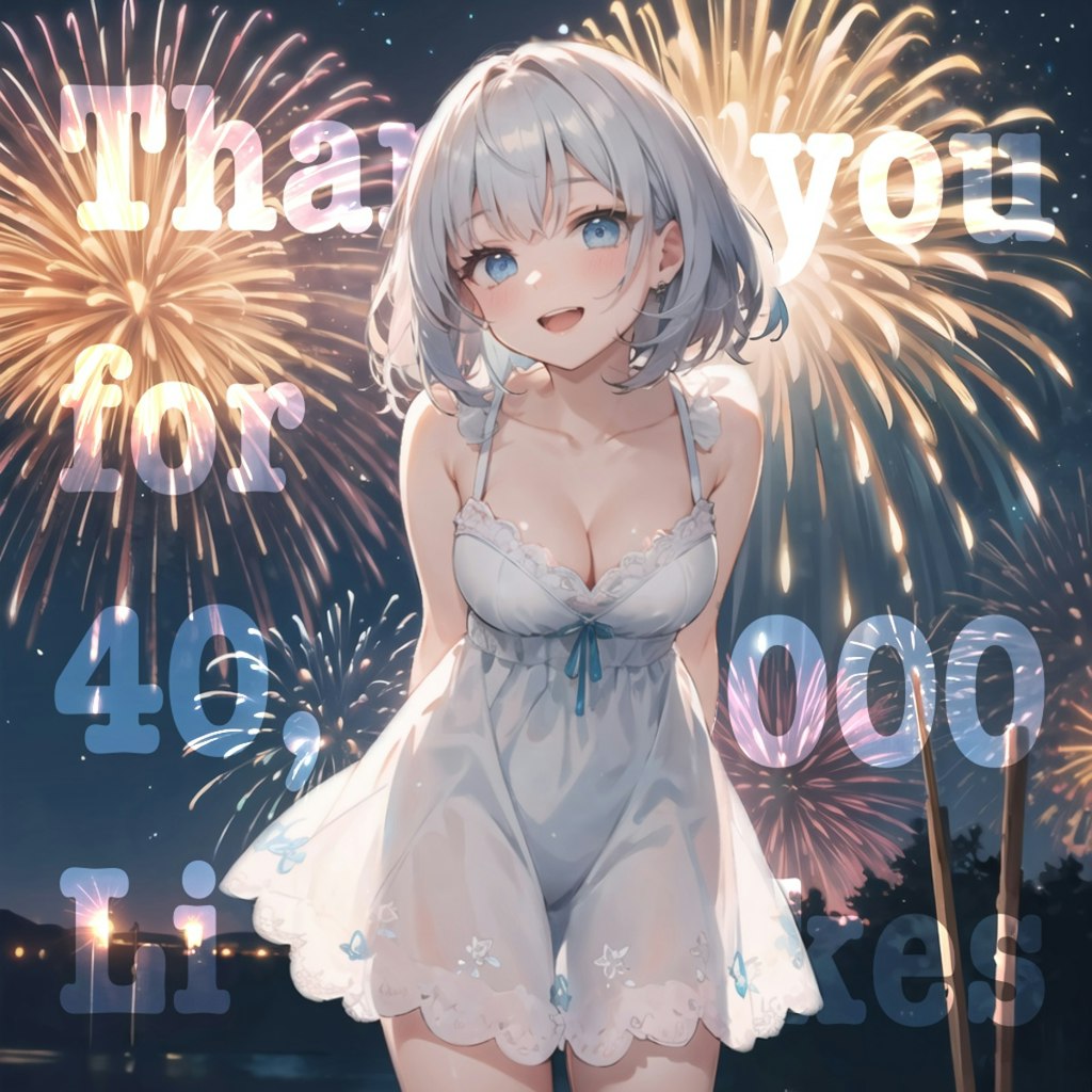 40,000いいね突破🎉