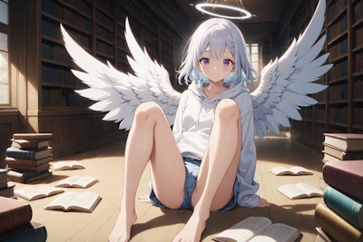 天使ちゃんの読書 再び