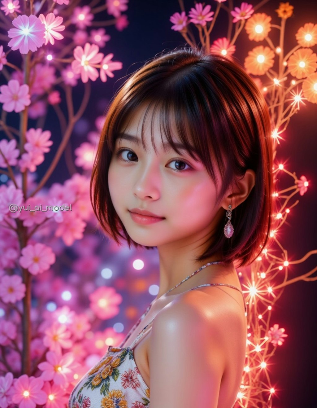 花の美女１