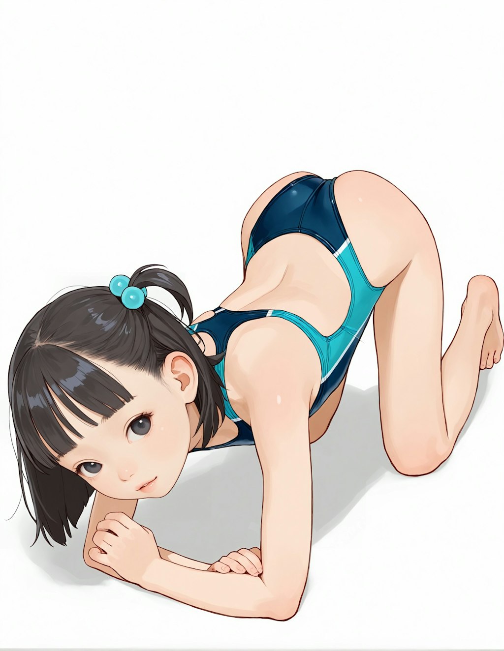 「リクエスト」競泳水着のロリ001