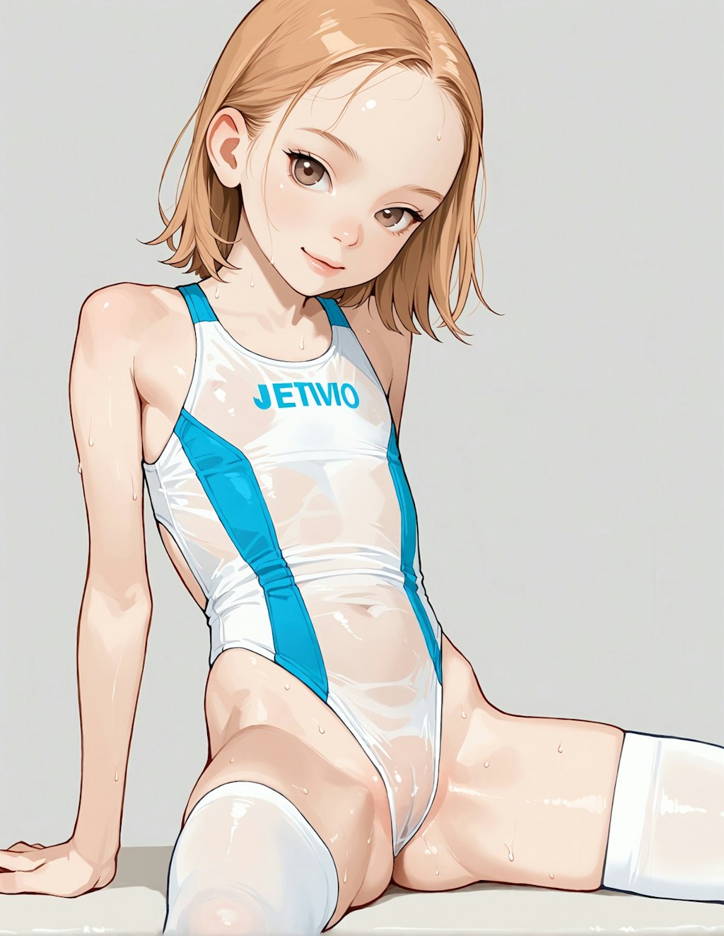 「リクエスト」競泳水着のロリ001