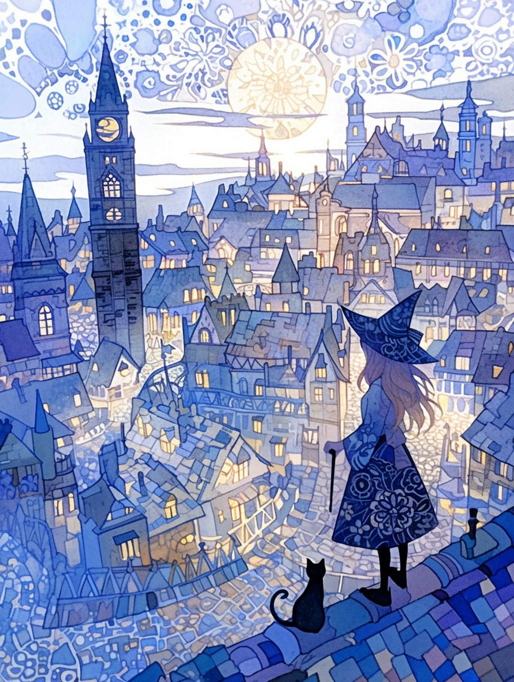 魔法少女と黒猫